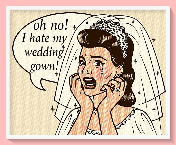 Bridal Buyers Remorse!   Yes... It's a real thing!