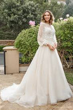 Load image into Gallery viewer, Jasmine Couture style T232070 in Vintage ivory, Salon Sample