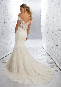 MoriLee AF Couture style 1714 with skirt, Salon Sample