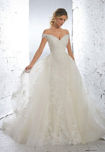 Load image into Gallery viewer, MoriLee AF Couture style 1714 with skirt, Salon Sample