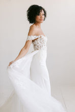 Load image into Gallery viewer, Emily Hart &quot;Catalina&quot; with overskirt , Salon Sample